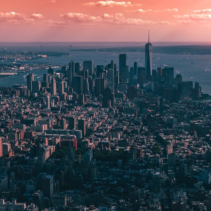 Sunset outdoors in France